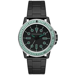 Armani Exchange Men's Classic Black Dial Watch - AX1858